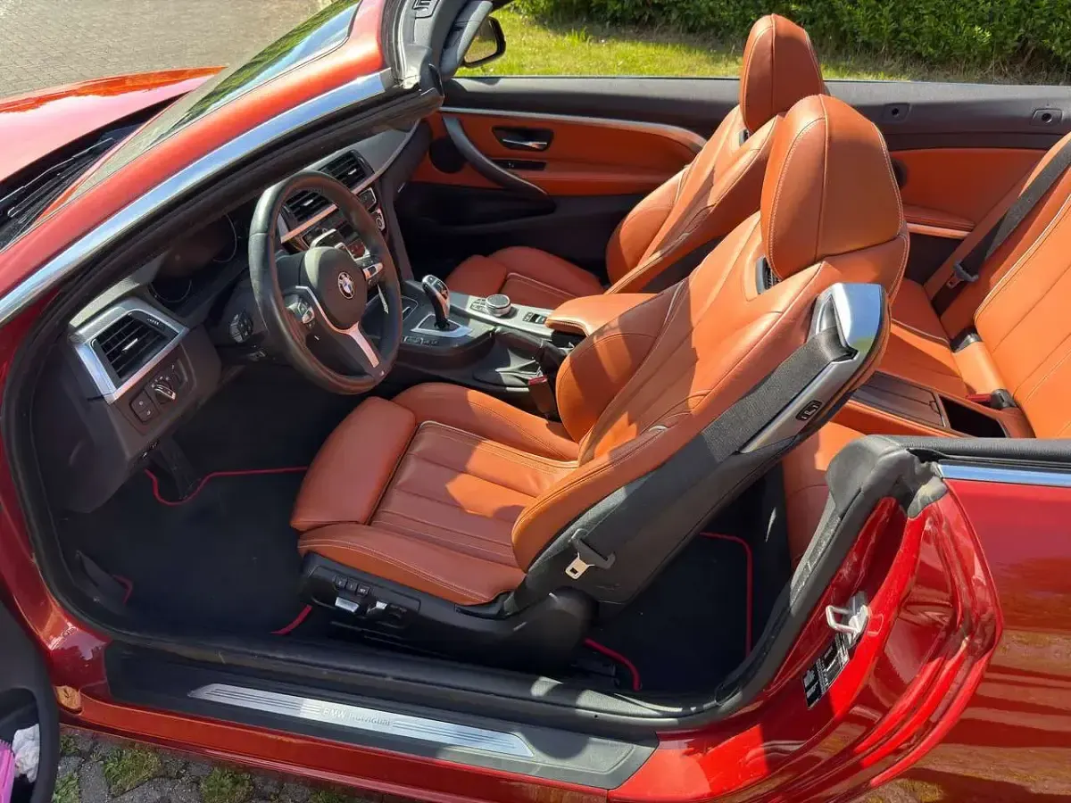 Gebraucht BMW 420 Cabriolet Luxury Line 190 PS (139 kW) 2020 Orange Cabrio