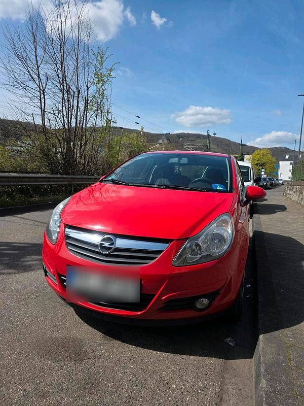 Gebraucht Opel Corsa 95 PS (69 kW) 2010 Rot Kleinwagen
