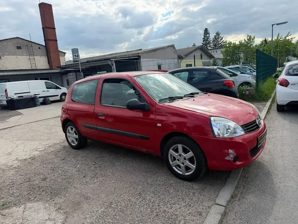 Gebraucht Renault Clio II Campus 58 PS (42 kW) 2011 Rot
