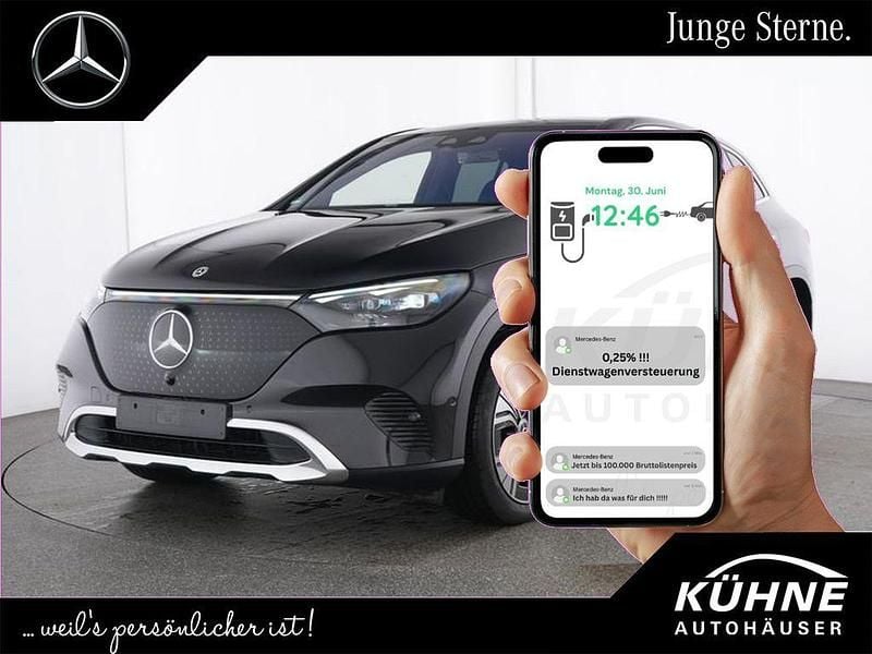 Schwarz Gebraucht 2024 Mercedes EQE350 Electric Art SUV | 59.890 € (Superpreis) - Bild 1/4
