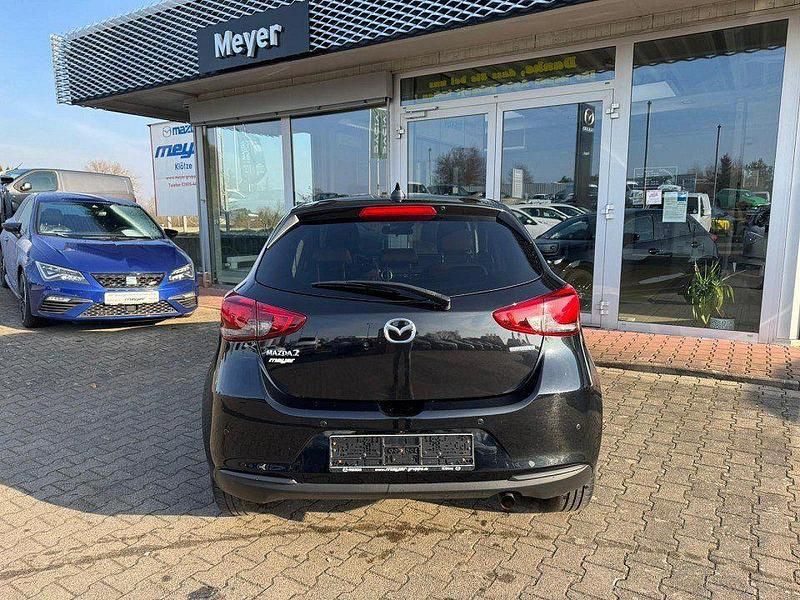 Gebraucht Mazda 2 Kizoku 90 PS (66 kW) 2021 Onyxschwarz metallic (metallic) Kleinwagen