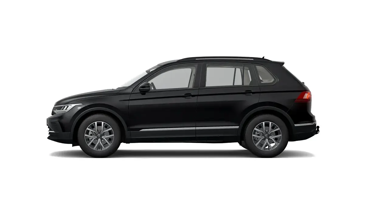Gebraucht VW Tiguan Life 150 PS (110 kW) 2022 (schwarz) deep black perleffekt SUV