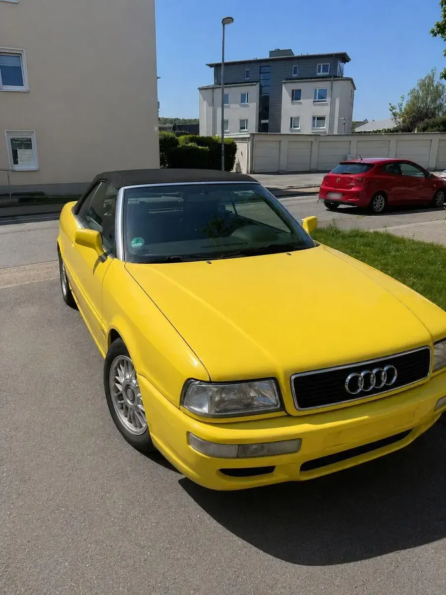 Usata Audi 80 90 CV (66 kW) 1995 Giallo Cabrio