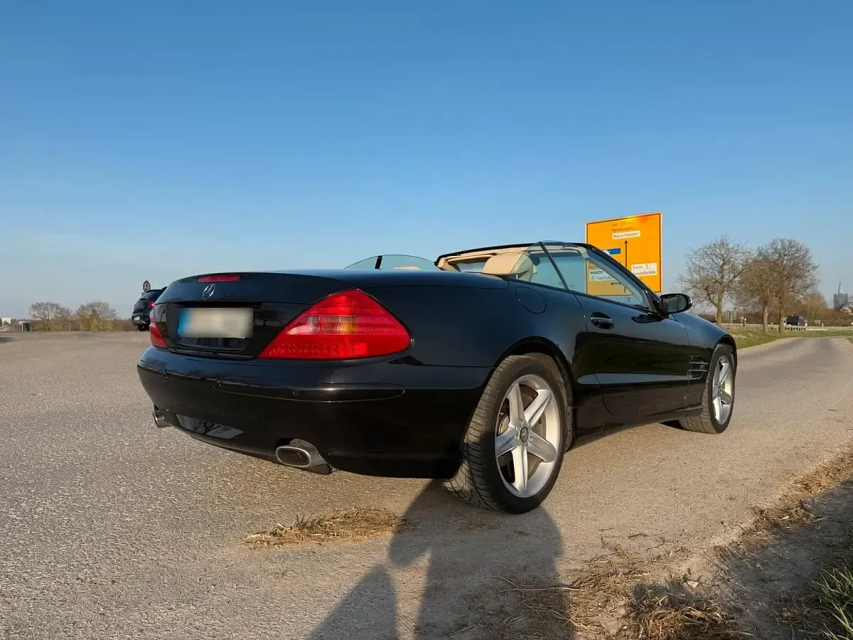 Gebraucht Mercedes SL350 245 PS (180 kW) 2005 Schwarz Cabrio