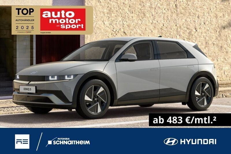 Grau (cyber grey (c5g)) Gebraucht 2024 Hyundai Ioniq 5 Techniq SUV | 44.290 € (Guter Preis) - Bild 1/3