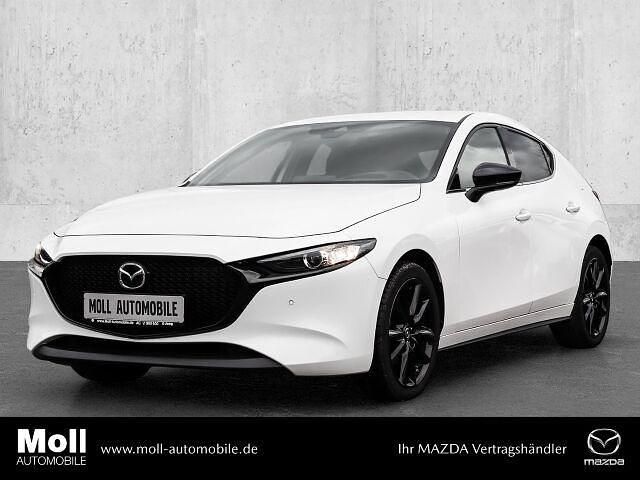 Weiss Gebraucht 2022 Mazda 3 Homura-Line Limousine | 20.890 € (Fairer Preis) - Bild 1/2