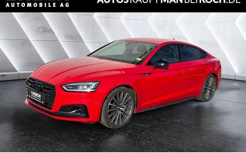 Gebraucht Audi A5 Sportback Black Edition 252 PS (185 kW) 2018 Rot Kleinwagen