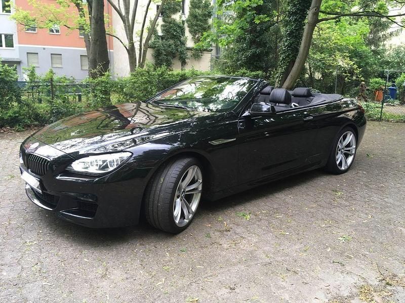 Schwarz Gebraucht 2014 BMW 650 Cabriolet Sport Line Cabrio | 25.700 € (Teuer) - Bild 1/4