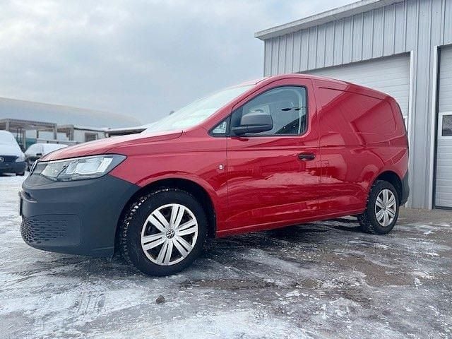 Rot Gebraucht 2021 VW Caddy Basis Van / Kleinbus | 13.500 € (Superpreis) - Bild 1/4