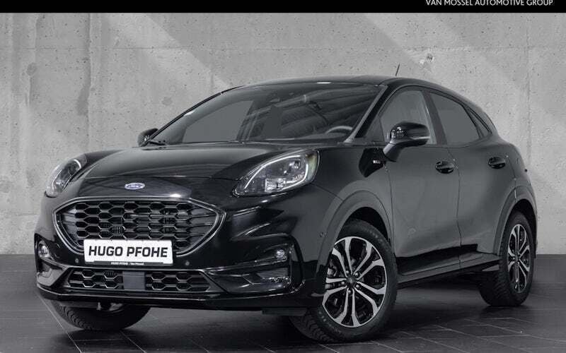 Agate black Gebraucht 2023 Ford Puma ST-Line SUV | 21.390 € (Guter Preis) - Bild 1/4