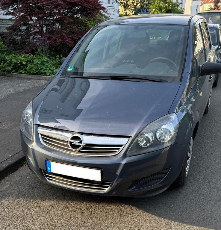 Blau Gebraucht 2009 Opel Zafira Selection Van / Kleinbus | 3.199 € (Guter Preis) - Bild 1/4