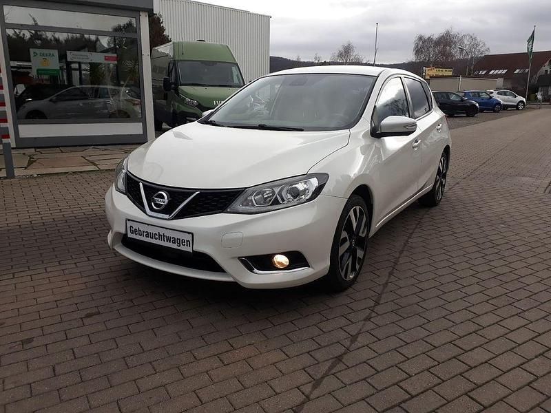 Gebraucht Nissan Pulsar Tekna 116 PS (85 kW) 2018 Weiß Limousine