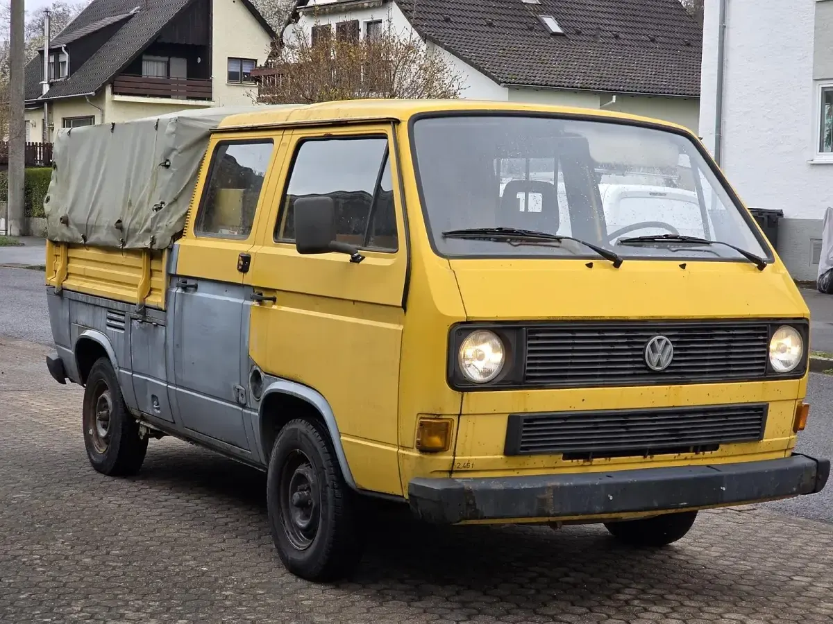 Gebraucht VW T3 58 PS (42 kW) 1988 Gelb Van