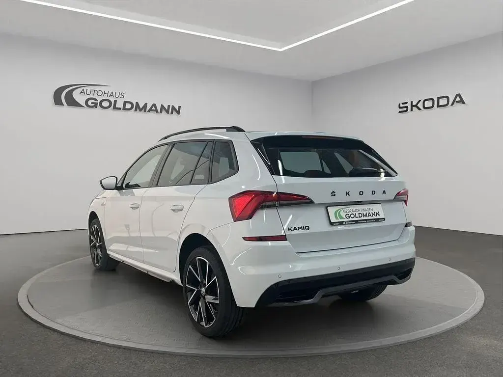 Gebraucht Skoda Kamiq Monte Carlo 150 PS (110 kW) 2022 Weiß SUV