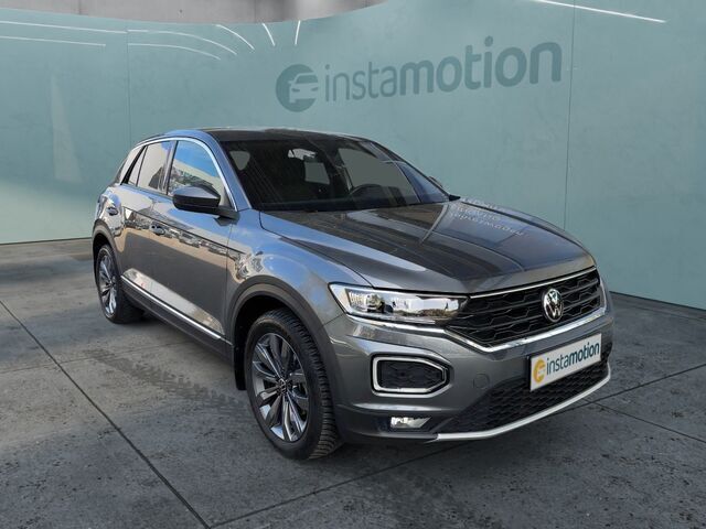 Grau Gebraucht 2021 VW T-Roc Sport SUV | 24.750 € (Guter Preis) - Bild 1/2