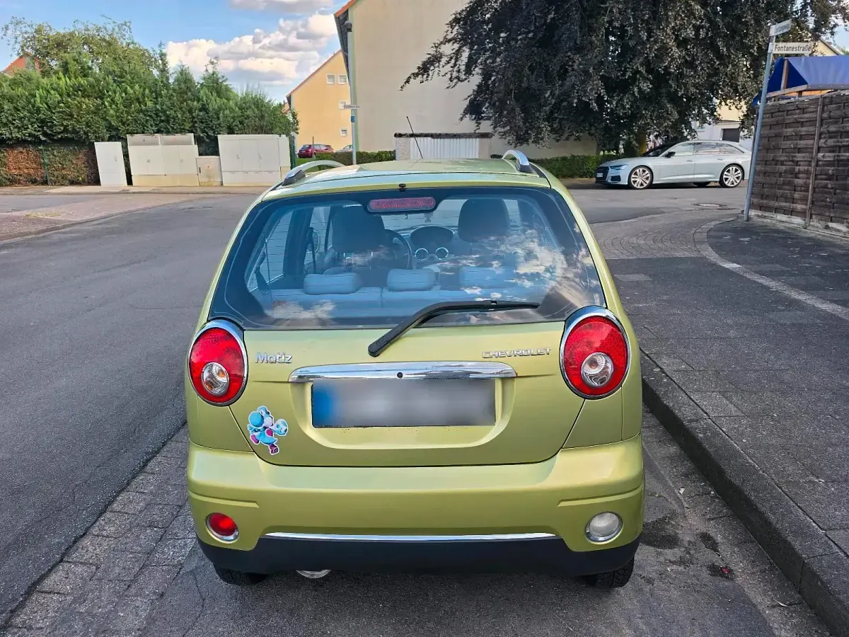 Gebraucht Chevrolet Matiz 67 PS (49 kW) 2010 Grün Kleinwagen