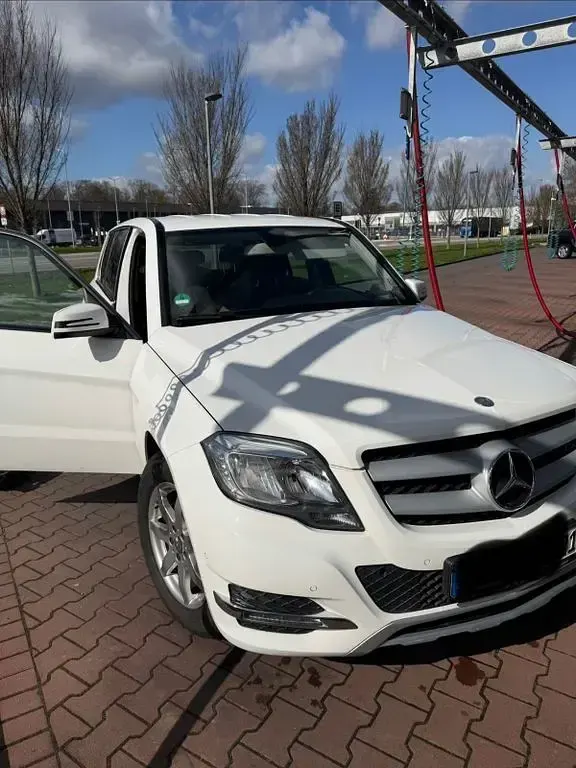 Gebraucht Mercedes GLK220 170 PS (125 kW) 2014 Weiß SUV