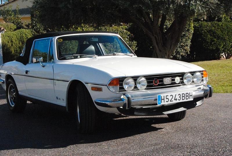 Weiß Gebraucht 1971 Triumph Stag Cabrio | 27.250 € - Bild 1/4