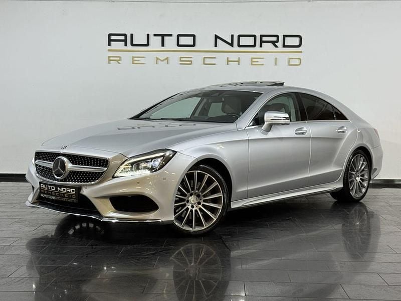 Iridiumsilber metallicl Gebraucht 2016 Mercedes CLS350 AMG Limousine | 34.990 € - Bild 1/4