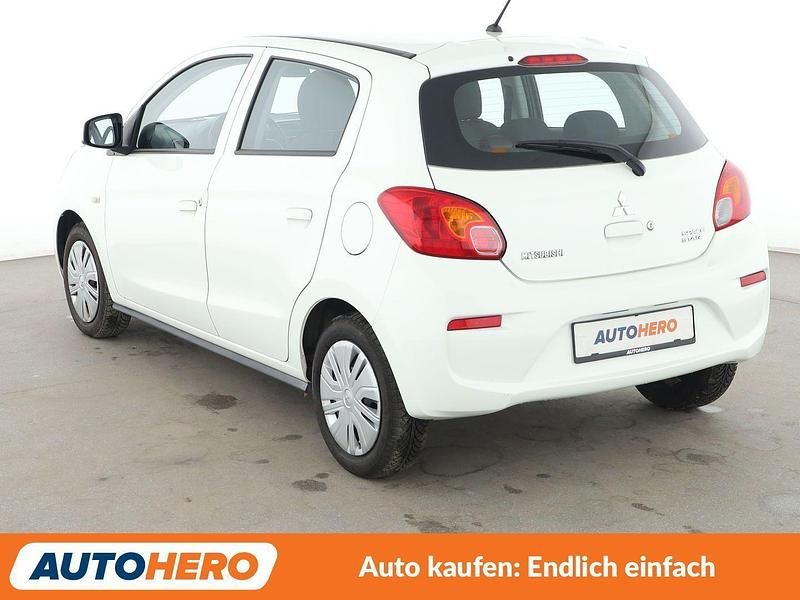 Gebraucht Mitsubishi Space Star Basis 71 PS (52 kW) 2019 Weiß Kleinwagen