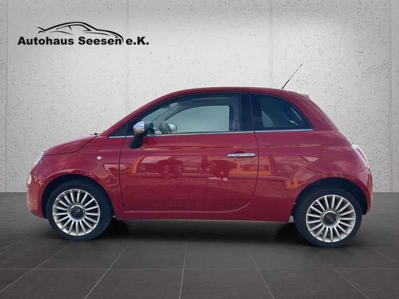 Gebraucht Fiat 500 Lounge 101 PS (74 kW) 2011 Rosso corsa/sfrontato/argilla/ Kleinwagen