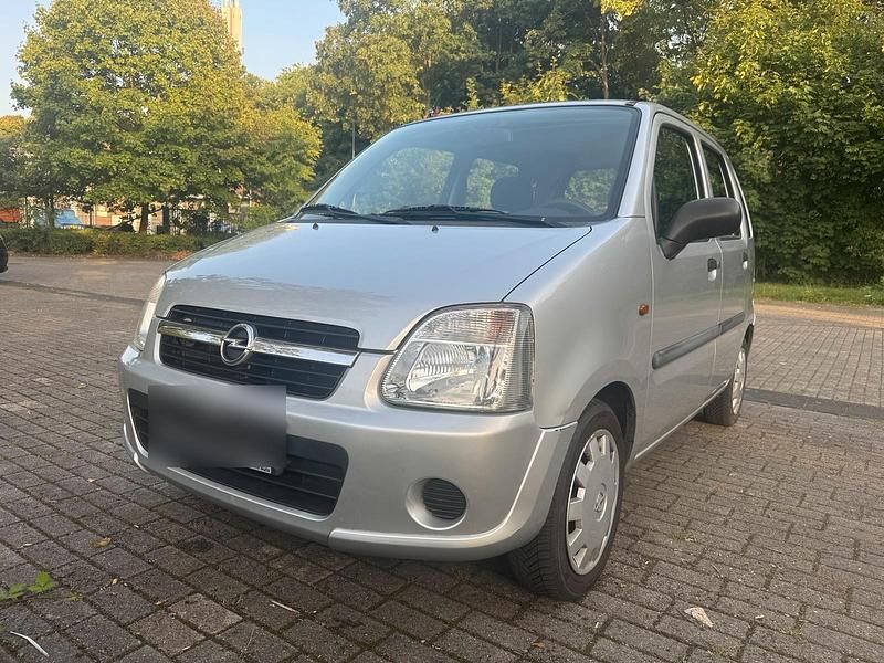 Grau Gebraucht 2003 Opel Agila Kleinwagen | 650 € (Guter Preis) - Bild 1/4