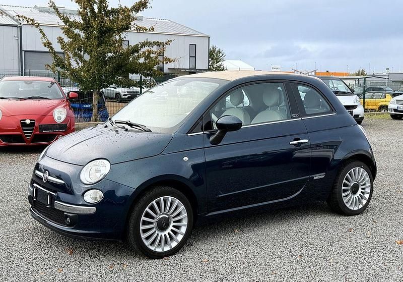 Grün Gebraucht 2014 Fiat 500C Cabrio | 6.900 € (Guter Preis) - Bild 1/4