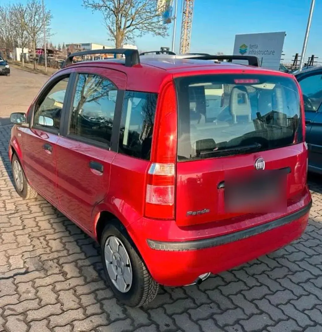 Gebraucht Fiat Panda 2009 Rot Kleinwagen