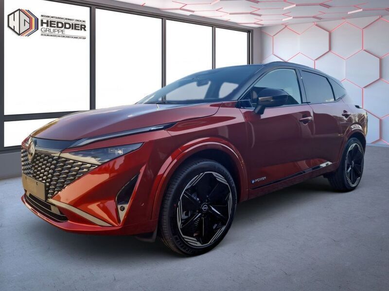 Fuji sunset red (m), kontrastf Neu 2024 Nissan Qashqai SUV | 38.990 € (Etwas zu teuer) - Bild 1/4