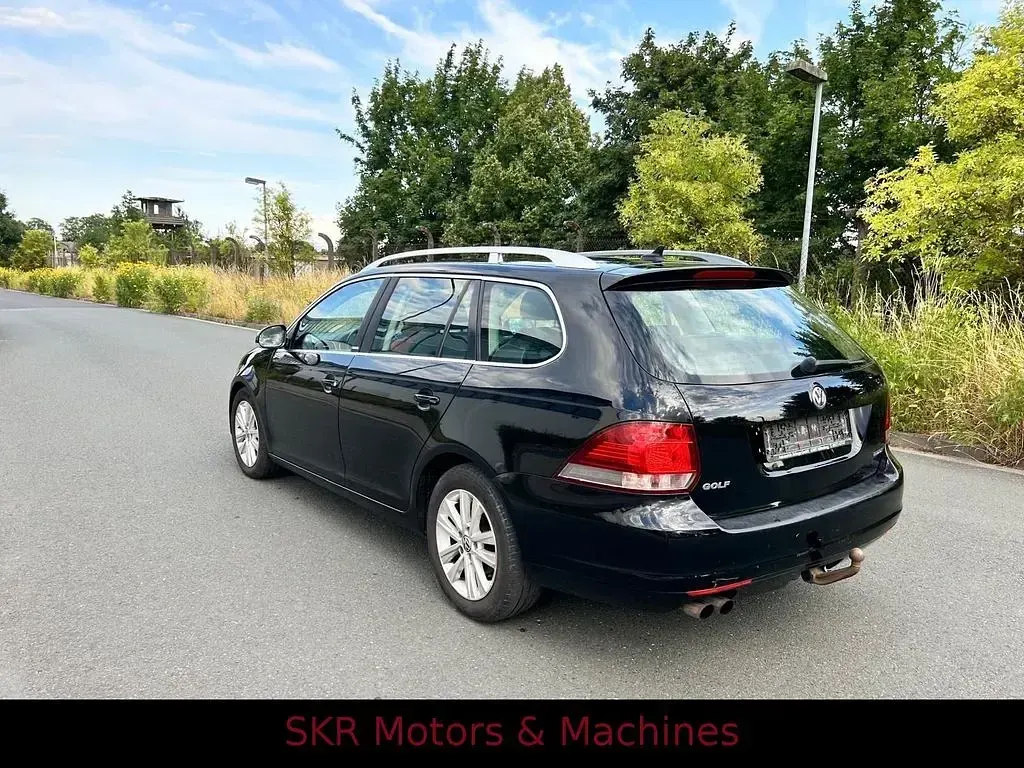 Gebraucht VW Golf VII Style 105 PS (77 kW) 2012 Schwarz Limousine