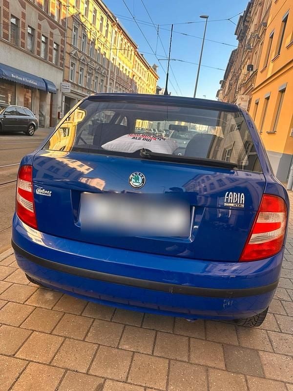 Gebraucht Skoda Fabia 86 PS (63 kW) 2007 Blau Kleinwagen