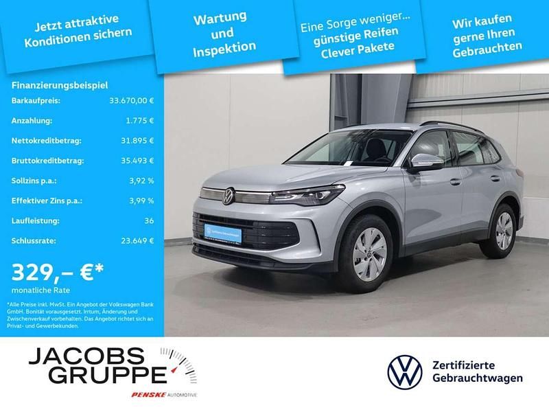 Silber Gebraucht 2024 VW Tiguan Basis SUV | 33.670 € (Guter Preis) - Bild 1/3