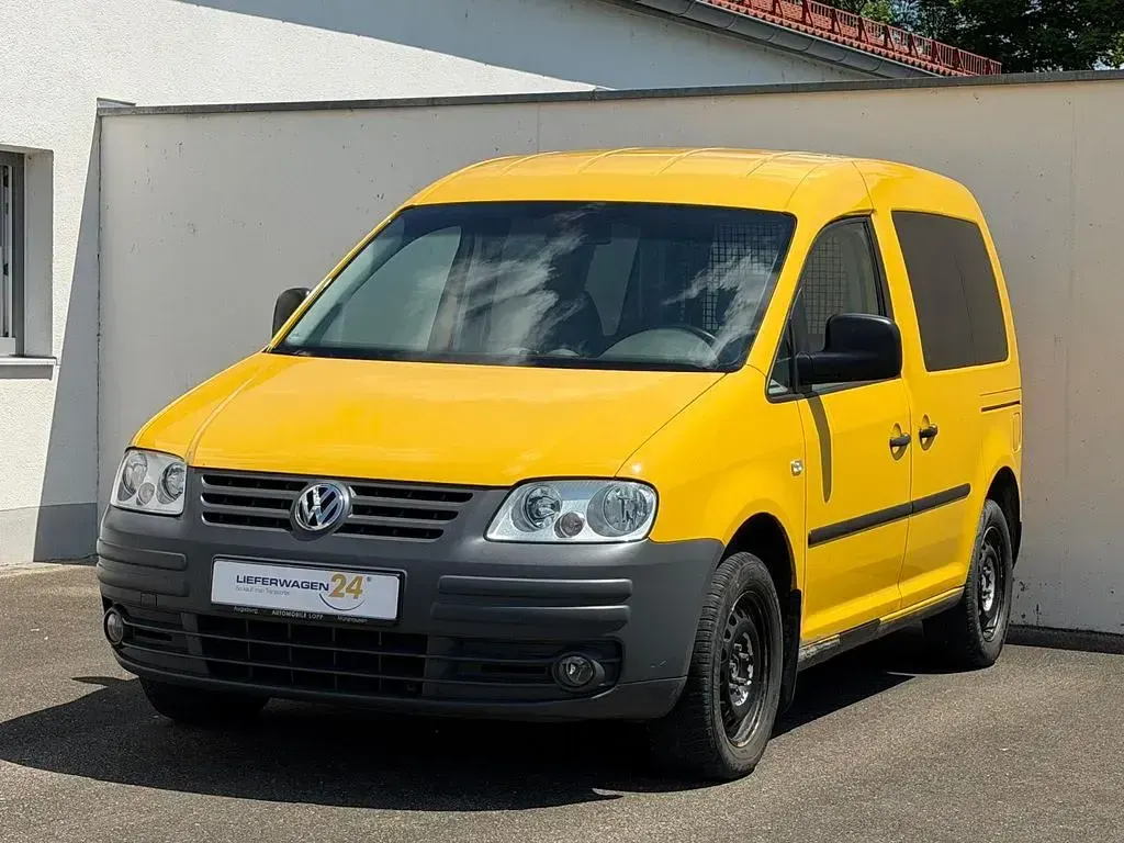 Gebraucht VW Caddy 69 PS (50 kW) 2005 Gelb Van / Kleinbus