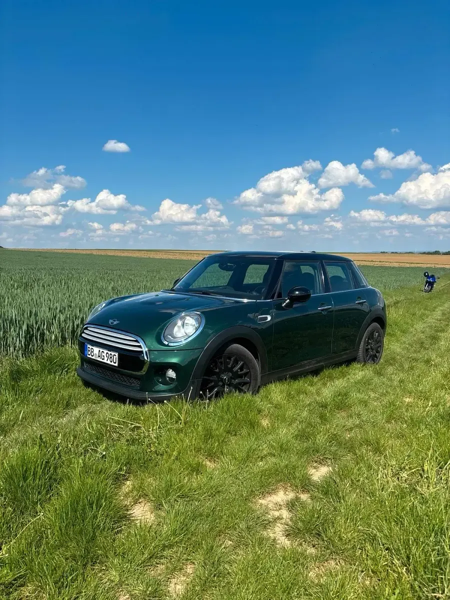 Używany Mini Cooper 136 KM (100 kW) 2015 Zielony Hatchback