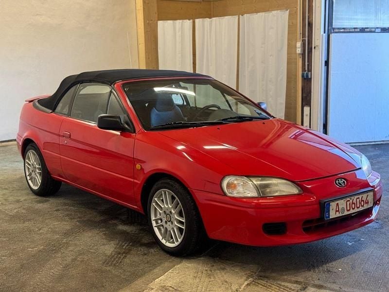 Gebraucht Toyota Paseo 90 PS (66 kW) 1998 Rot Cabrio