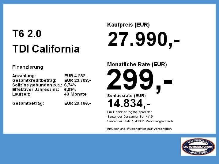 Gebraucht VW California Edition 204 PS (150 kW) 2017 Candyweiß Van