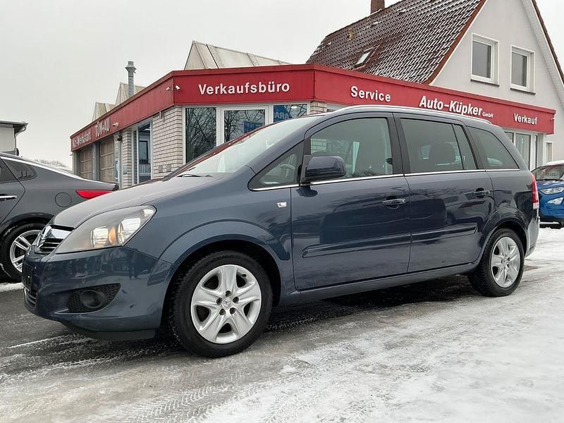 Gebraucht Opel Zafira Design Edition 140 PS (102 kW) 2011 Blau Van / Kleinbus