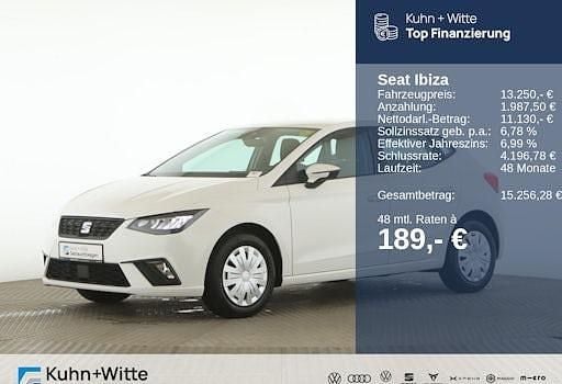 Gebraucht Seat Ibiza Reference 80 PS (58 kW) 2022 Weiß Limousine