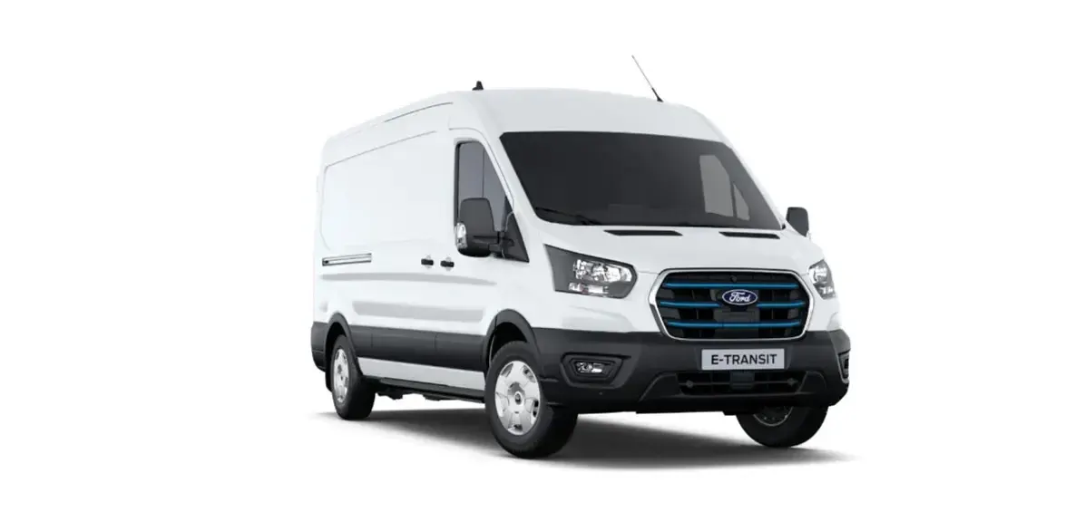 Nowe Ford E-Transit Trend 135 kW (184 KM) 2026 Biały Van