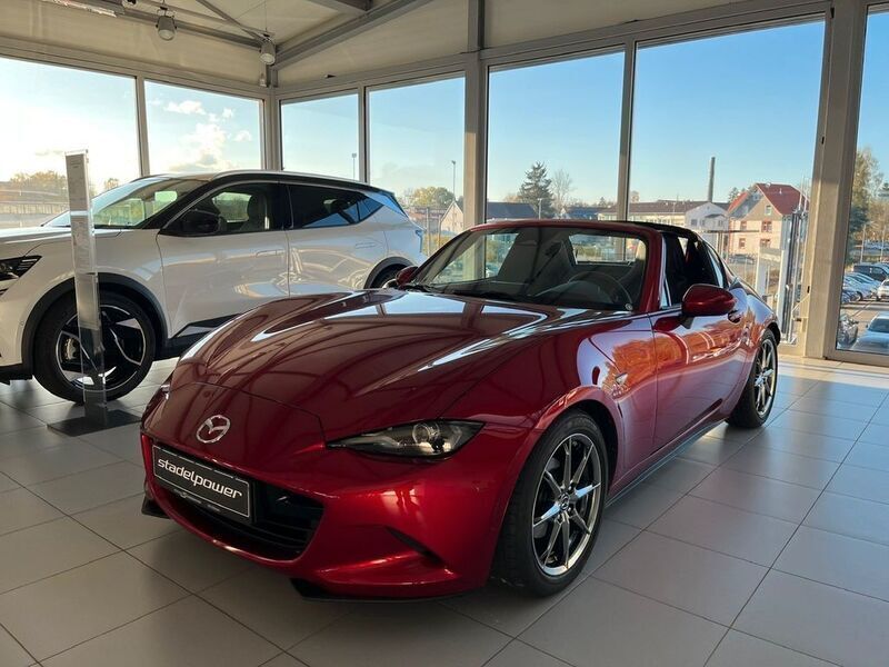 Gebraucht Mazda MX5 Exclusive-Line 131 PS (96 kW) 2024 Soul red crystal Cabrio