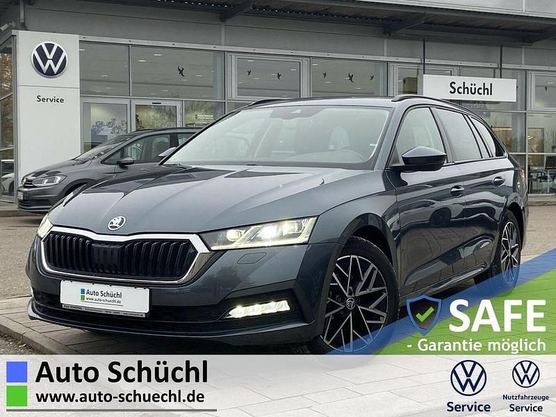 Quarz grau metallic Gebraucht 2021 Skoda Octavia Kombi | 21.870 € (Guter Preis) - Bild 1/4