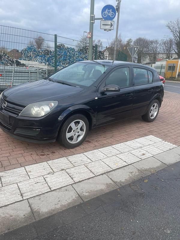 Gebraucht Opel Astra 2005 Schwarz Kleinwagen