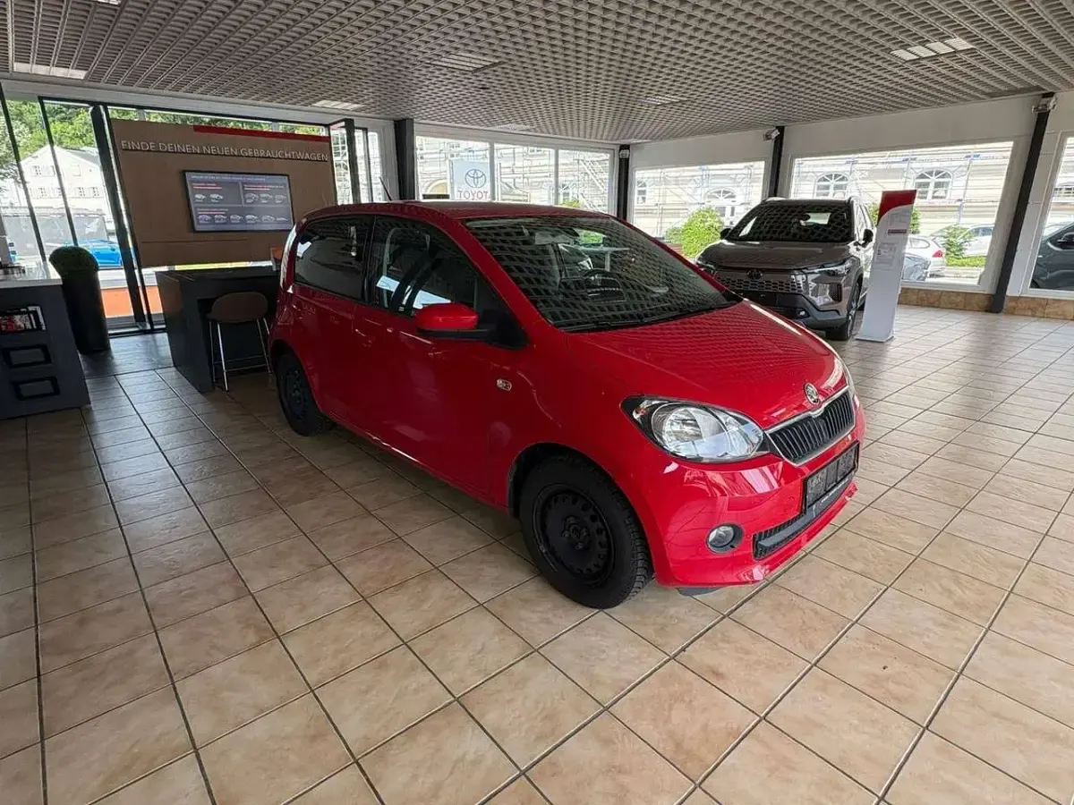 Gebraucht Skoda Citigo Style 75 PS (55 kW) 2016 Tornadorot Kleinwagen