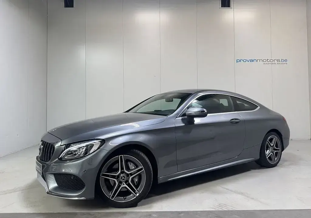 Gebraucht Mercedes C180 AMG line 156 PS (114 kW) 2016 Grau Coupé