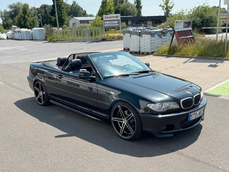 Schwarz Gebraucht 2004 BMW 320 Cabriolet M Sport Cabrio | 7.350 € (Teuer) - Bild 1/4