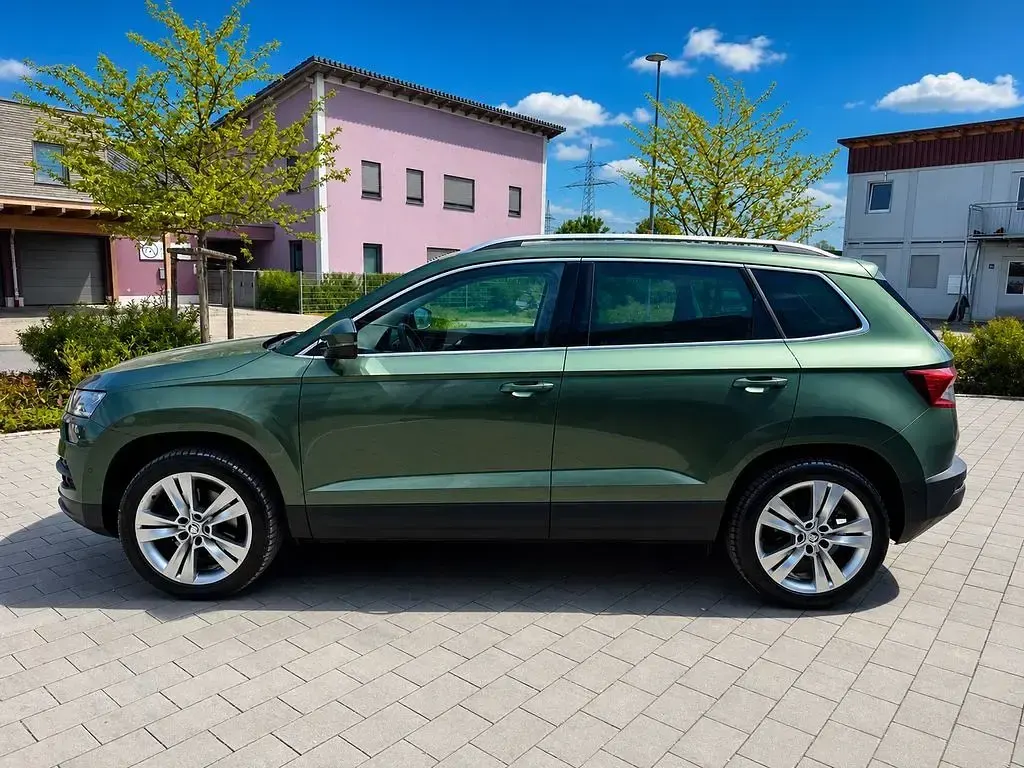 Używany Skoda Karoq Style 150 KM (110 kW) 2018 Zielony SUV