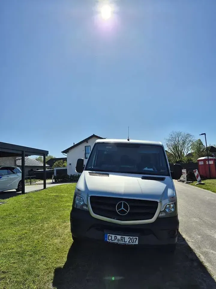 Gebraucht Mercedes Sprinter 129 PS (94 kW) 2016 Silber Van