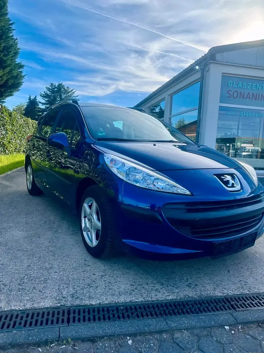 Gebraucht Peugeot 207 75 PS (55 kW) 2009 Blau Kombi