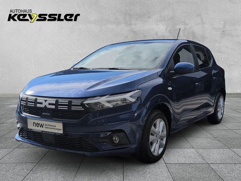 Blau Gebraucht 2023 Dacia Sandero Expression Kleinwagen | 16.990 € (Fairer Preis) - Bild 1/4