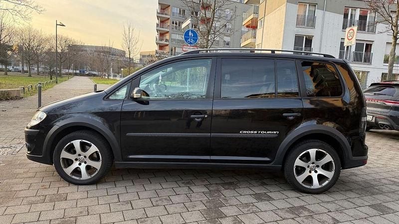 Gebraucht VW Touran Cross Highline 170 PS (125 kW) 2007 Schwarz Van / Kleinbus